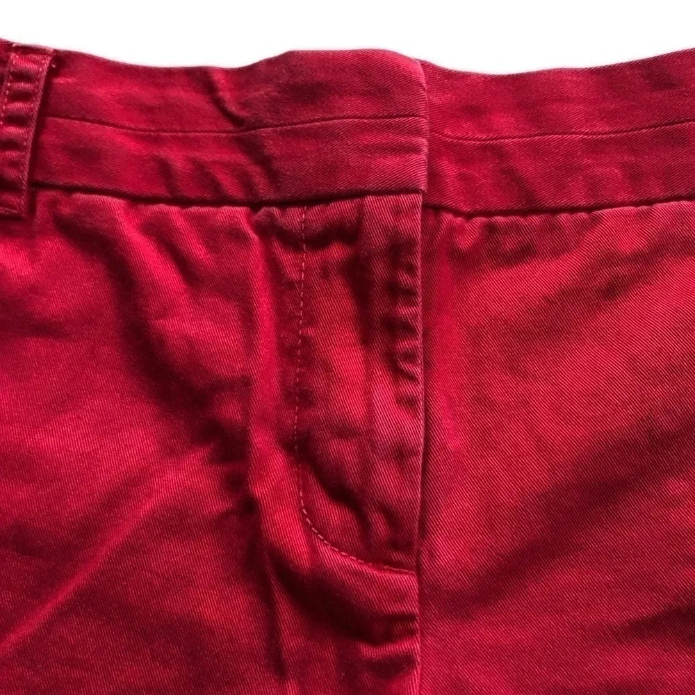 JCREW Chino Red Shorts - Picture 3 of 11